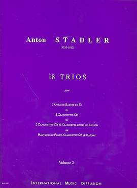 Stadler, A: 18 trios vol.2 (nos.6-18)
