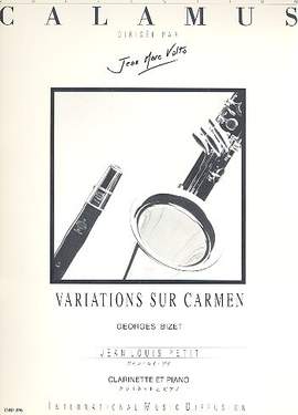 Petit, J: Variations sur Carmen de Georges Bizet
