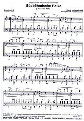 Kubes, L: Südböhmische Polka