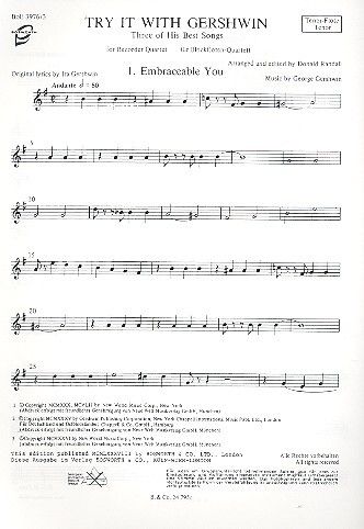 Gershwin, G: Try it with Gershwin