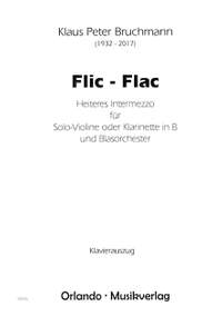 Bruchmann, K: Flic-Flac für Solo-Violine und Blasorchester