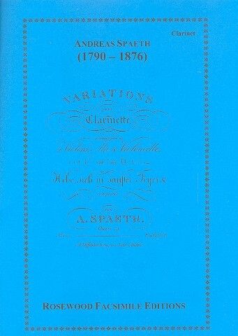 Spaeth, A: Variations op.75