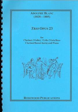 Blanc, A: Trio op.23