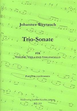 Weyrauch, J: Sonate für Violine, Viola