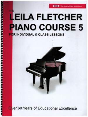 Fletcher, L: Piano Course vol.5 (+mp3 files)