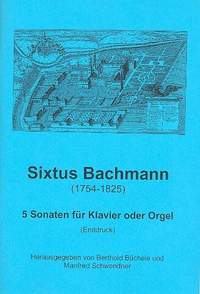 Bachmann, S: 5 Sonaten