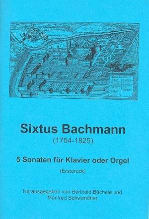 Bachmann, S: 5 Sonaten