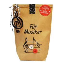 Für Musiker - Wundertüte mit Notenschlüssel