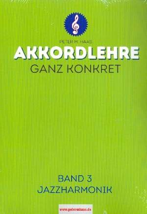 Haas, P M: Akkordlehre ganz konkret Band 3 (+QR-Code)