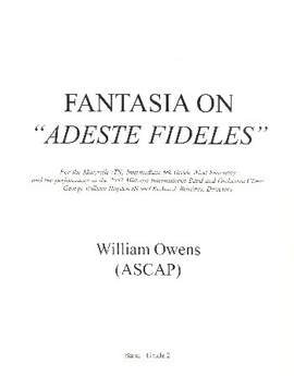 Speck, F: Fantasia on Adeste Fideles