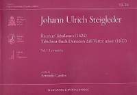 Steigleder, J U: Ricercar Tabulatura - Tabulatur Buch Darinnen daß Vatter unser vol.1: Le musiche