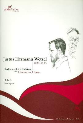 Wetzel, J H: Lieder nach Gedichten von Hermann Hesse Band 2