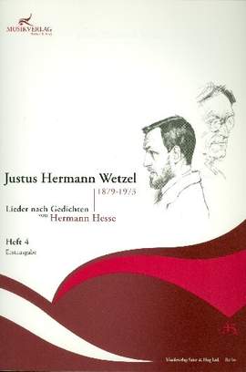 Wetzel, J H: Lieder nach Gedichten von Hermann Hesse Band 4