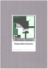 Hirsch, M: Septembersommer