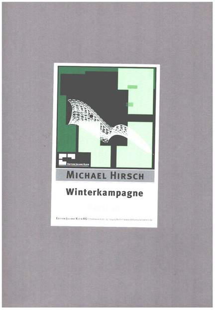 Hirsch, M: Winterkampagne
