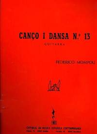 Mompou, F: Cancó i Dansa no.13