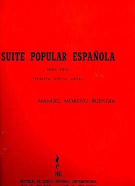 Moreno, M: Suite popular espanola