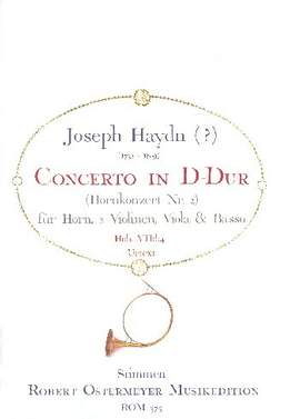 Haydn, J: Concerto in D-Dur Hob.VII4:4