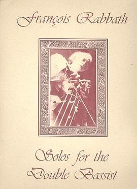 Rabbath, F: Solos for the double bassist