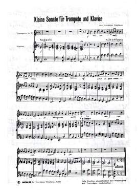 Neuhaus, H: Kleine Sonate