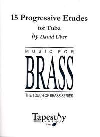 Uber, D: 15 Progressive Etudes for tuba
