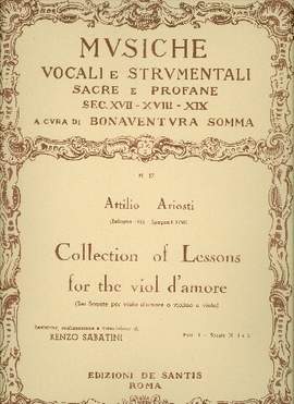 Ariosti, A: 6 Sonate vol.1 (nos.1 e 2)