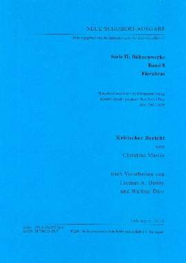 Schubert, F: Neue Schubert-Ausgabe Serie 2 Band 8