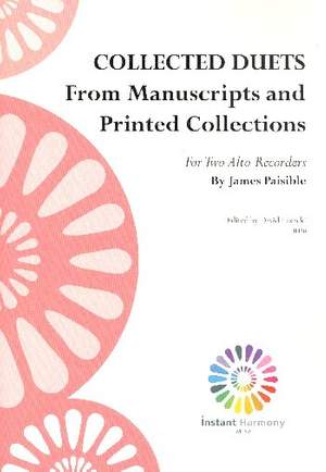 Paisible, J: Collected Duets