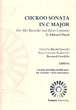 Finch, E: Cuckoo Sonata in C Major