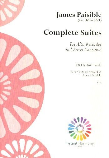 Paisible, J: Complete Suites