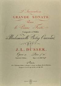Dussek, J L: Grande Sonate op.77