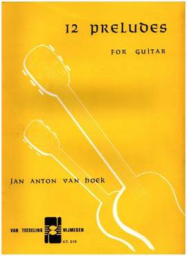 van Hoek, J: 12 Preludes