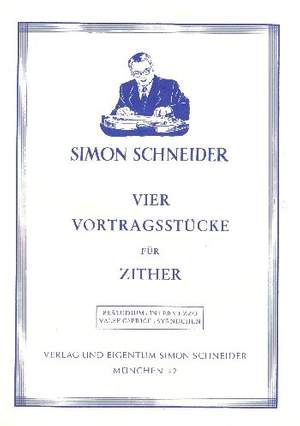 Schneider, S: 4 Vortragsstücke