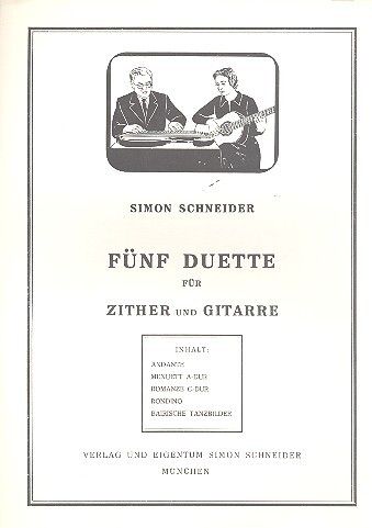 Schneider, S: Fünf Duette