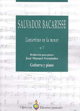 Bacarisse, S: Concertino la menor op.72