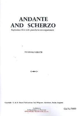 Heath, R: Andante and Scherzo for euphonium