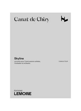 Canat de Chizy, E: Skyline