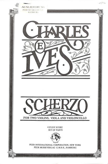 Ives, C E: Scherzo