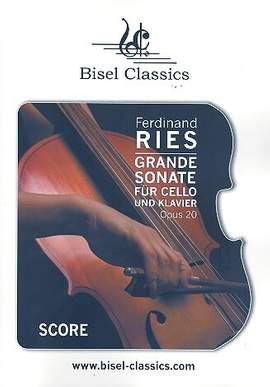 Ries, F: Grande sonate op.20 für Violoncello