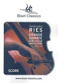 Ries, F: Grande sonate op.20 für Violoncello