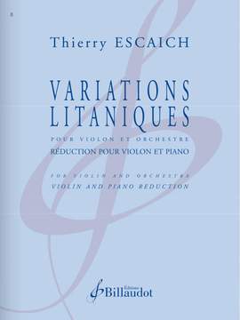 Escaich, T: Variations litaniques