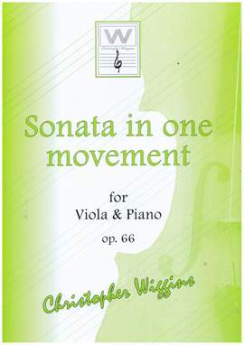 Wiggins, C: Sonata in one movement op.66
