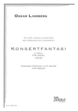 LINDBERG, O: Concert Fantasy in c-minor (1914)