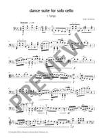 McDonagh, A: Dance Suite for Solo Cello Product Image