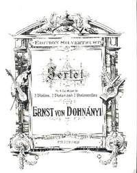 Dohnanyi, E: Sextet in B Flat Major