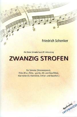 Schenker, F: Zwanzig Strofen
