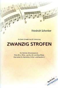 Schenker, F: Zwanzig Strofen