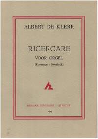 Klerk, A d: Ricercare