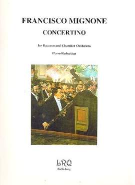 Mignone, F: Concertino für Fagott und Kammerorchester