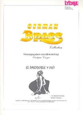 CRESPO, E: El pasodoble y olé for brass ensemble